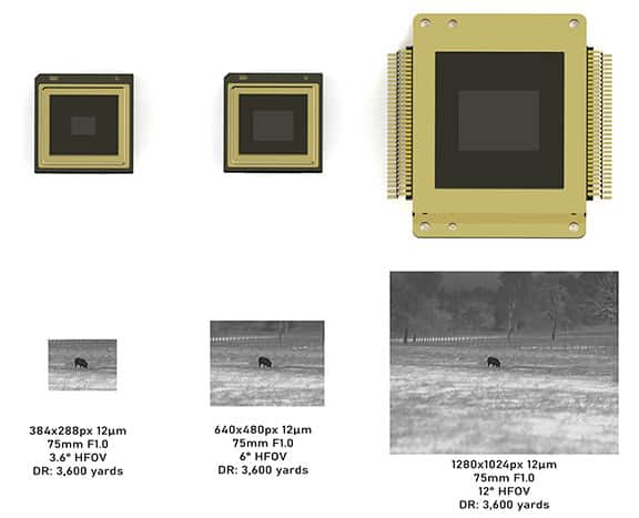 InfiRay Outdoor RICO HD RS75 Resolution