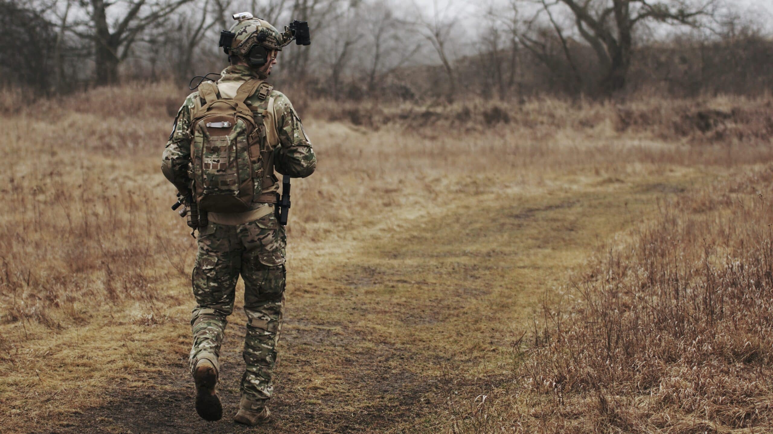 Airsoft Night Vision use case during field competition.